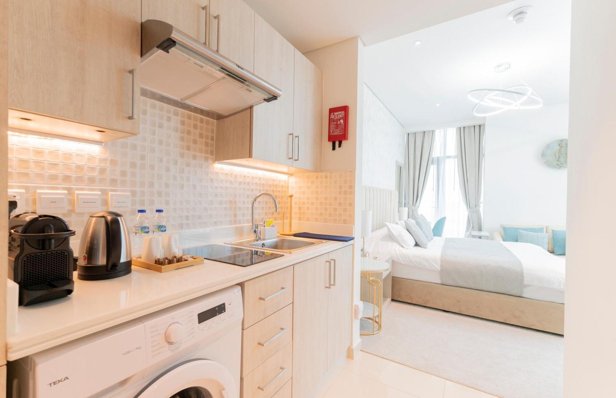 Studio With Private Beach Access At Palm Jumeirah Dubaj Exteriér fotografie