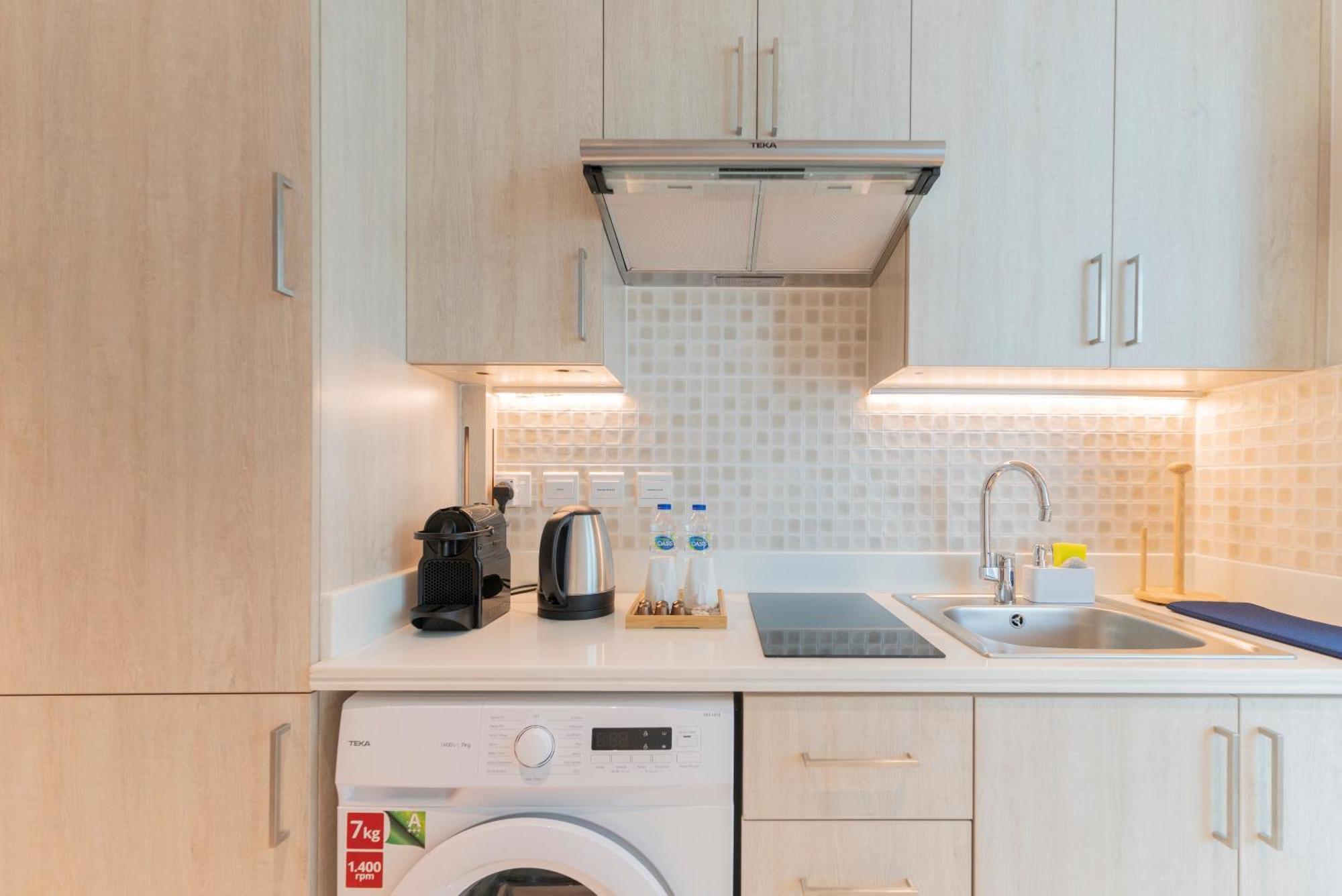 Studio With Private Beach Access At Palm Jumeirah Dubaj Exteriér fotografie