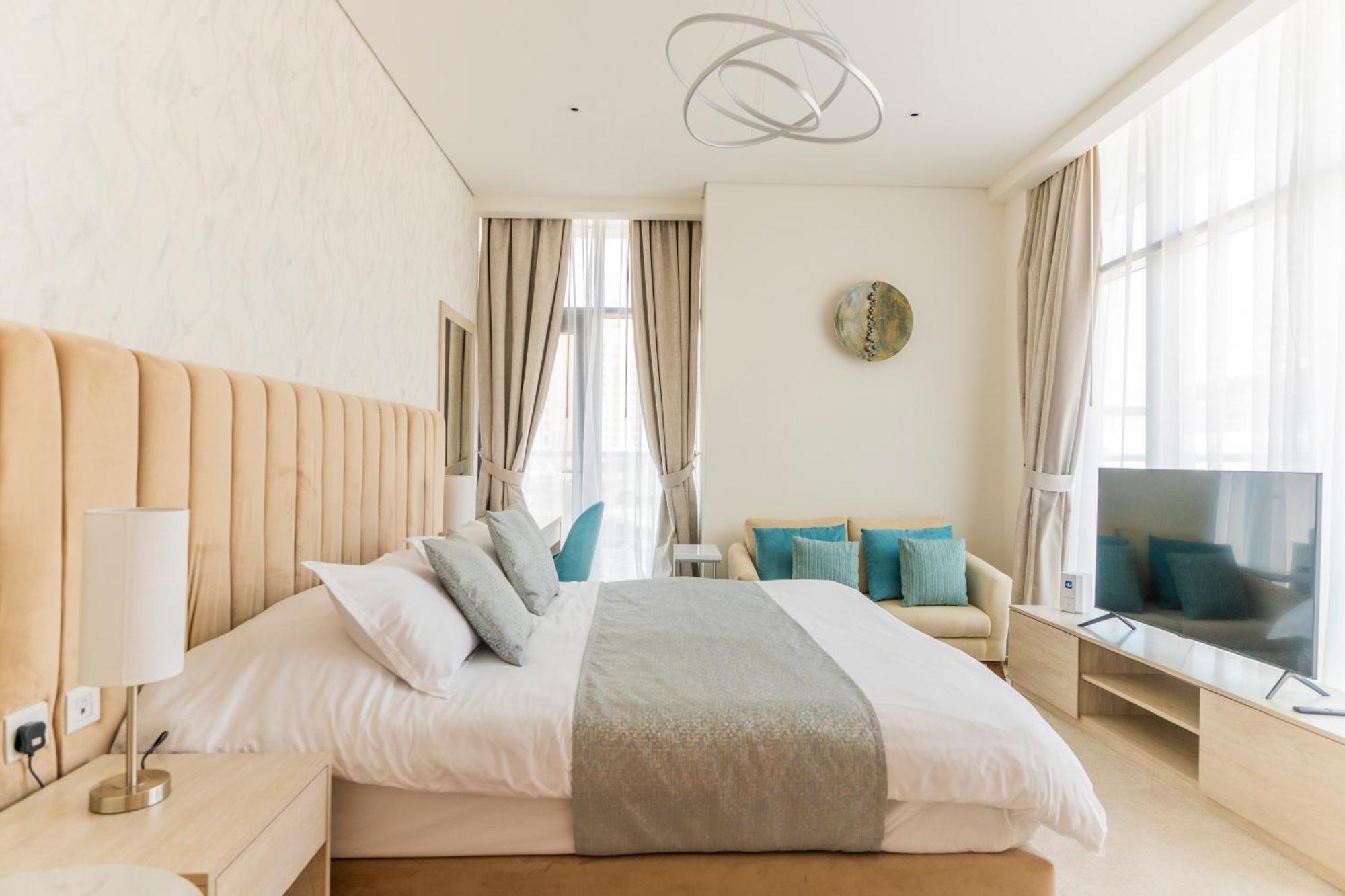 Studio With Private Beach Access At Palm Jumeirah Dubaj Exteriér fotografie