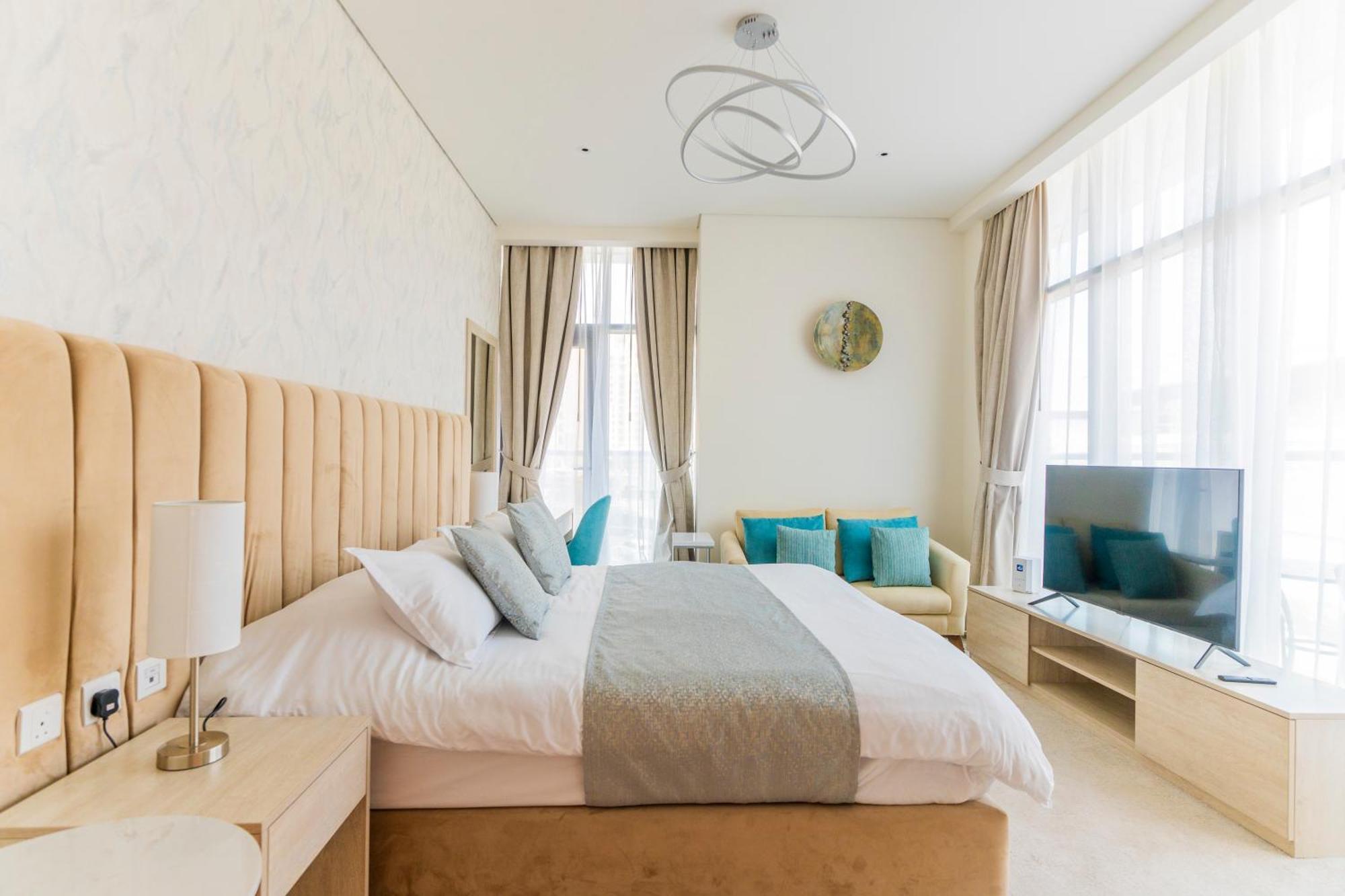 Studio With Private Beach Access At Palm Jumeirah Dubaj Exteriér fotografie