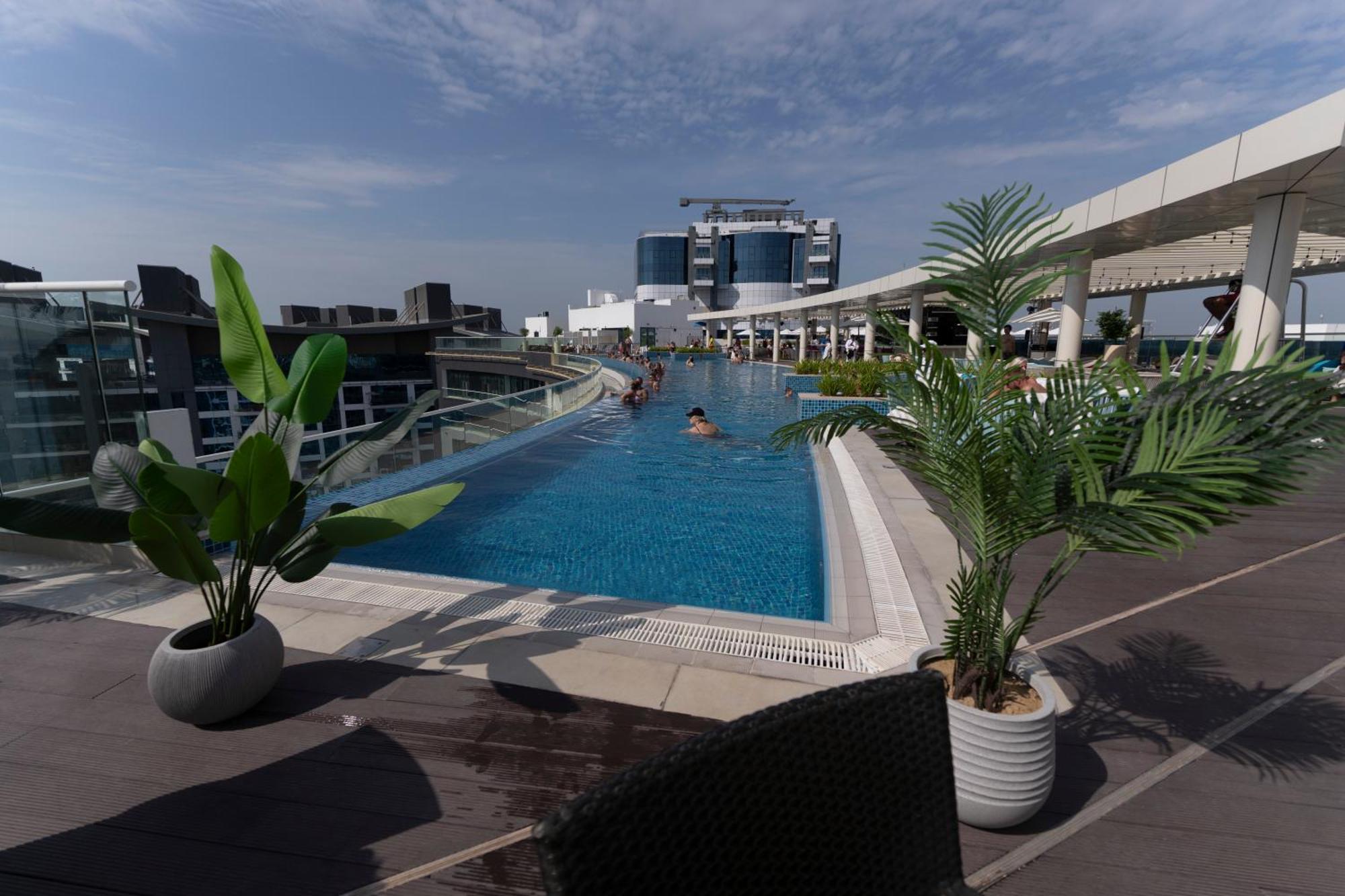 Studio With Private Beach Access At Palm Jumeirah Dubaj Exteriér fotografie