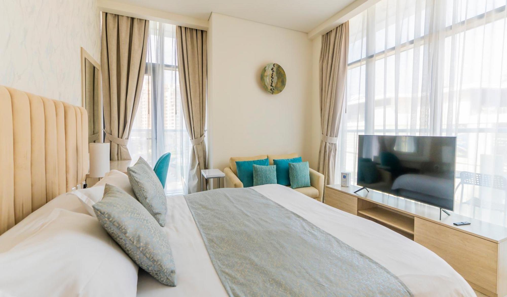 Studio With Private Beach Access At Palm Jumeirah Dubaj Exteriér fotografie